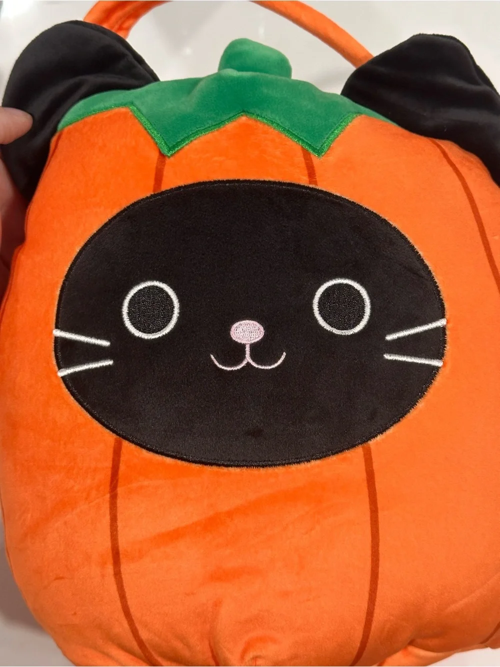 Squishmallows Orange Pumpkin treat pail